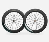 Oquo Road Wheelset RA80LTD CS Sram XDR Escape Green Gloss