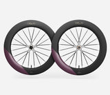 Oquo Road Wheelset RA80LTD CS Sram XDR Metallic Mulberry Matt