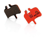 Xlc BP-O04 Brake Pad Set Organic Promax DSK600/Hayes HFX-9/Mag/MX1 Orange