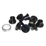 Campagnolo Super Record/Record/Chorus Male-Female Chainring Bolt Kit Black