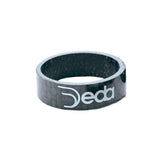Deda 1-1/8" Handlebar Spacer Set 10mm 10 pcs Black Carbon