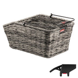 Klickfix Structura GT Clip Rear Basket Braided 18L 44x24x20cm Grey