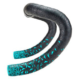 Supacaz Super Sticky Kush Star Fade Stars Black/Sky Blue Handlebar Tape