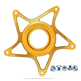 Absolute Black 53mm Bosch Gen4 E-Bike Spider Gold