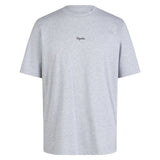 Rapha Mens Cotton T-Shirt Light Grey Marl/Grey