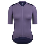 Rapha Womens Pro Team Training Jersey Dusted Lilac/Navy Purple